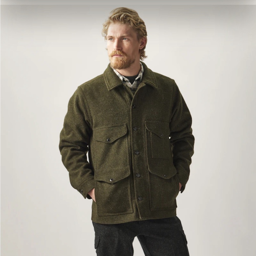 Filson Men’s Mackinaw Cruiser Wool Jacket Large